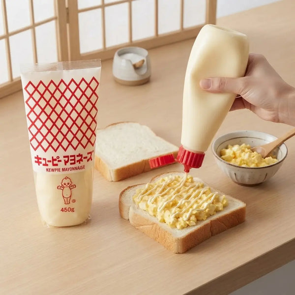 Kewpie Mayo Mayonnaise japonaise Condiment onctueux et crémeux 450g