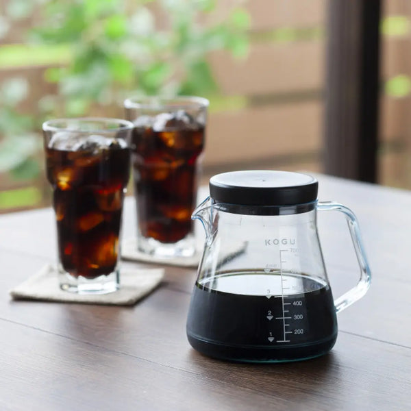 Kogu Pichet de serveur de café incassable à froid avec filtre 700 ml