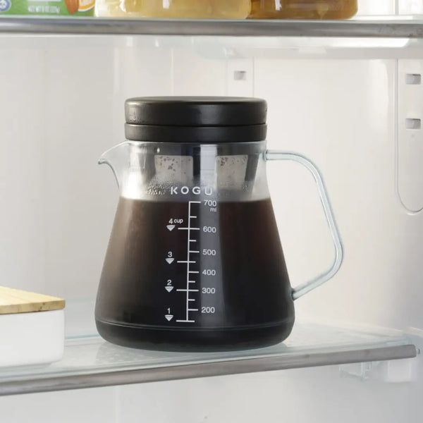 Kogu Pichet de serveur de café incassable à froid avec filtre 700 ml