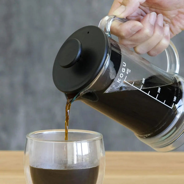 Kogu – cafetière à pression française incassable, Durable et résistante