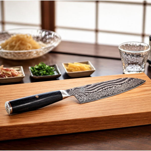 Couteau Gyuto en acier damas Miyabi 5000FC-D 160 mm