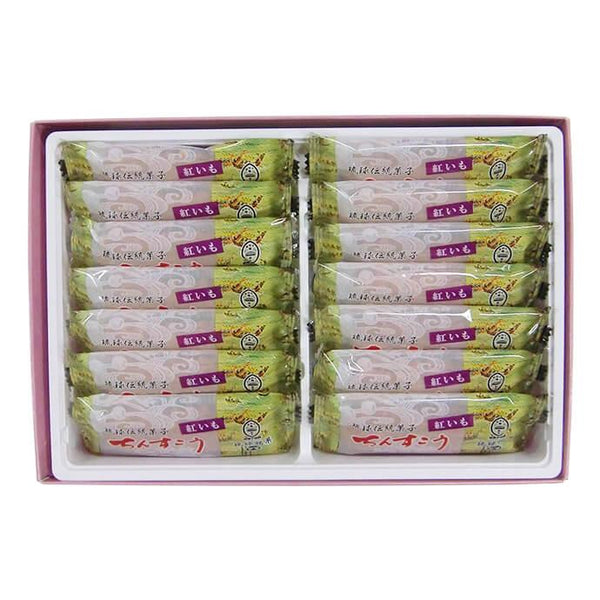 Biscuits sablés Chinsuko à la patate douce violette Okashi Goten 14 ct.