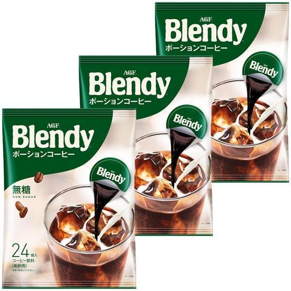 P-1-AGF-BDYCON-NS24:3-AGF Blendy Coffee Concentrate Unsweetened 24 Pieces (Pack of 3).jpg