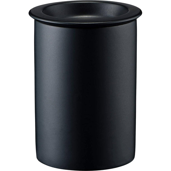 P-1-CRES-CNISTR-C820BK-Cores Porcelain Canister Mino Ware Coffee Canister Black C820BK.jpg