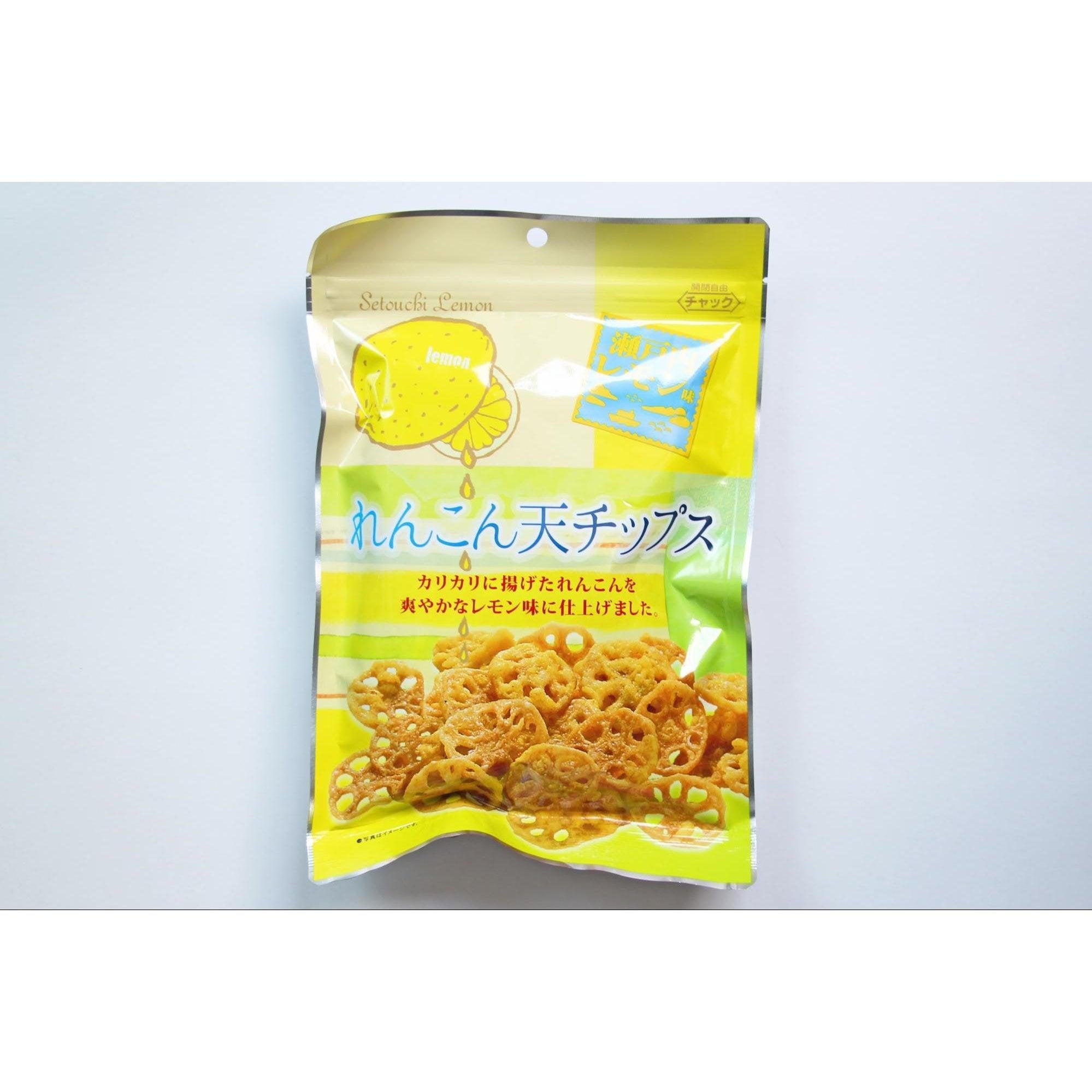 P-1-DAIK-LMNREN-1:10-Daiko Setouchi Lemon Renkon Chips Lotus Root Chips (Pack of 10).jpg