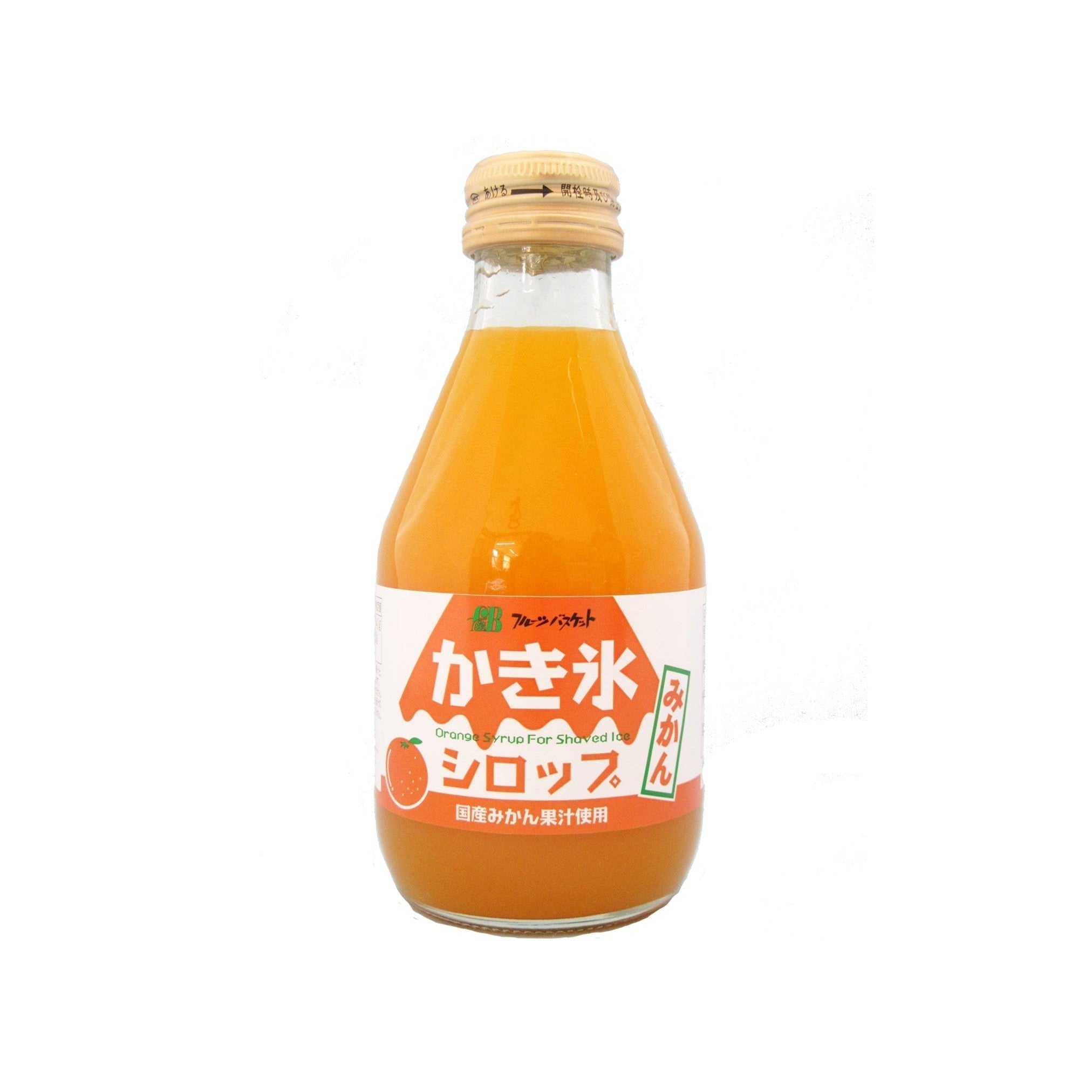 P-1-FBAS-MIKSYR-180-Fruit Basket Mikan Kakigori Syrup Additive-Free Mandarin Orange Shaved Ice Syrup 180ml.jpg