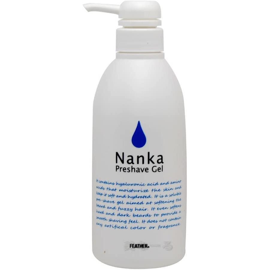 P-1-FTH-PRESHA-500-Feather Nanka Pre-Shave Gel Beard Softening Gel 500g.jpg