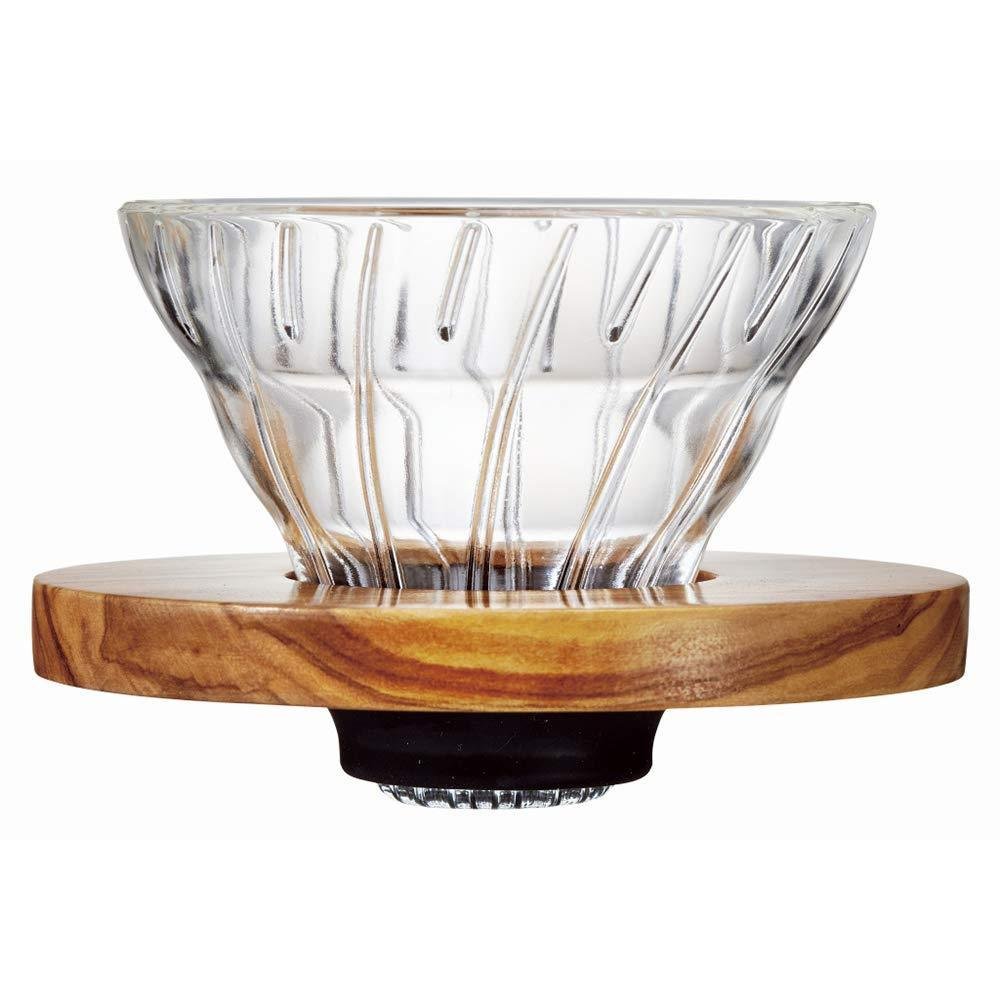 P-1-HRIO-DRIPER-VDG01OV-Hario V60 Glass Coffee Dripper with Olive Wood 1-2 Cups VDGR-01-OV.jpg