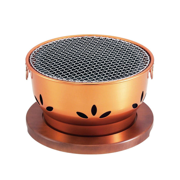 P-1-INKG-IRGRIL-30-Ikenaga Shichirin Round Charcoal Grill Portable Cast-Iron Hibachi Grill 30cm.jpg