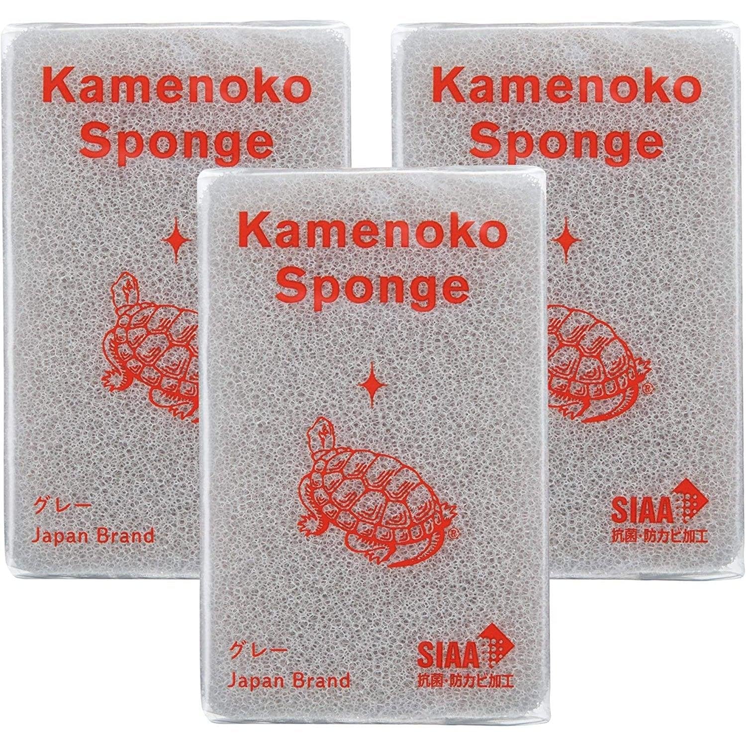 P-1-KMKO-KTCSPO-G1:3-Kamenoko Kitchen Sponge Gray (Pack of 3).jpg