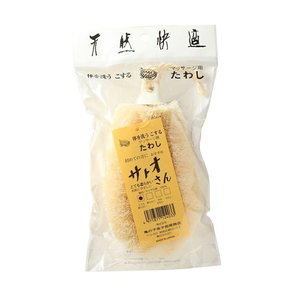 P-1-KMKO-TAWSTO-1-Kamenoko Tawashi Satoo San Japanese Body Scrubber Sisal Bath Sponge.jpg
