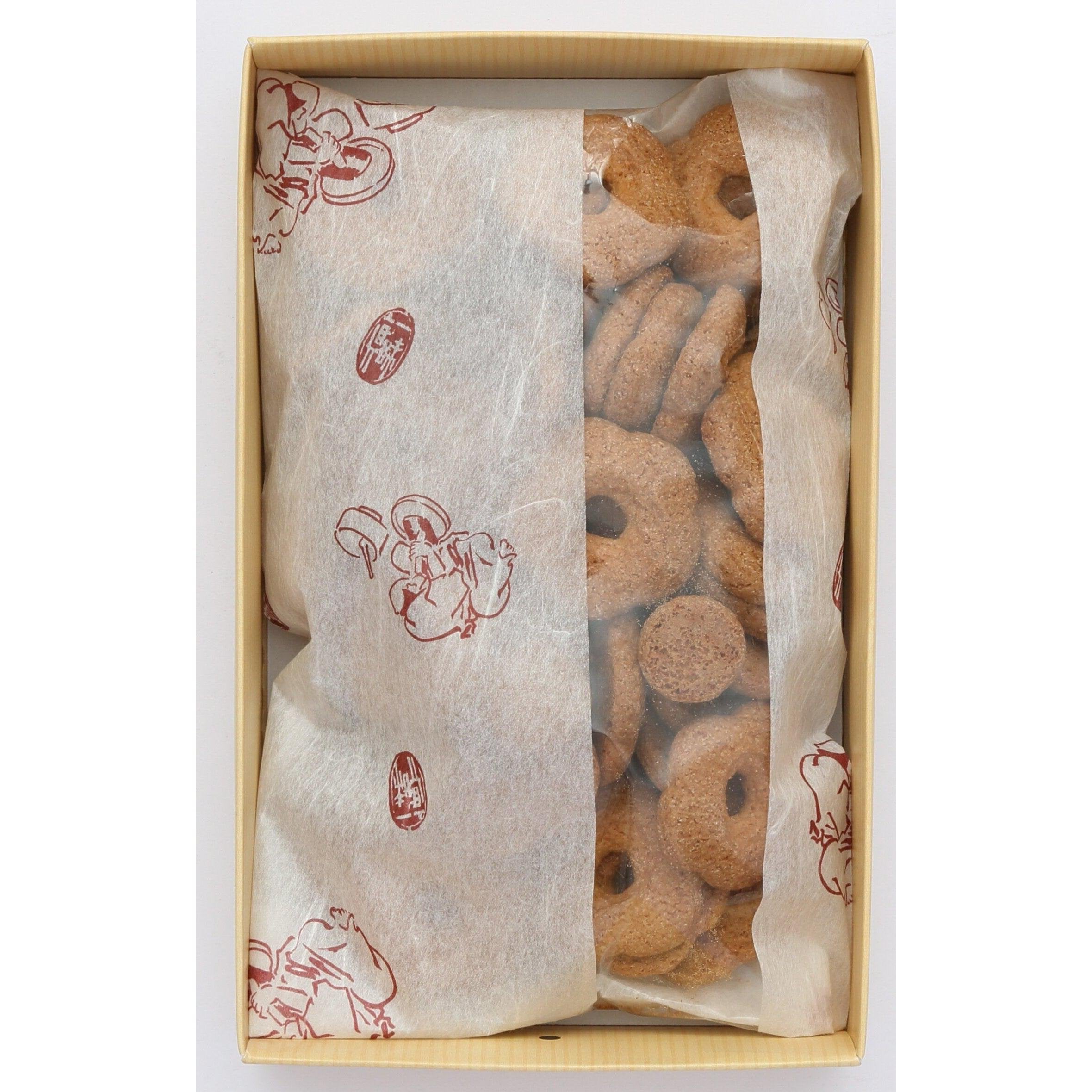 P-1-KWMY-SBABRO-190-Kawamichiya Soba Boro Japanese Buckwheat Cookies 190g.jpg