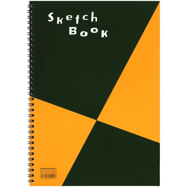 P-1-MMAN-SKHBOK-A4S131-Maruman Japanese Design Sketchbook A4 Size S131.jpg