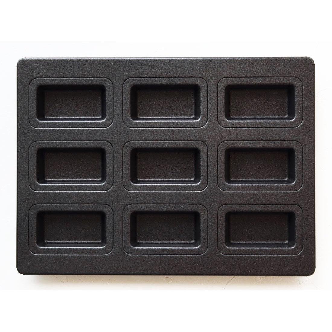 P-1-MSGA-FNCIER-9W-Matsunaga Financier Cake Mold (Nonstick Teflon-Coated Financier Pan) 9 Wells.jpg