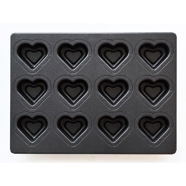 P-1-MSGA-HEACKE-12P-Matsunaga Double-Heart Cake Mold (Teflon-Coated Baking Mold) 12 Wells.jpg