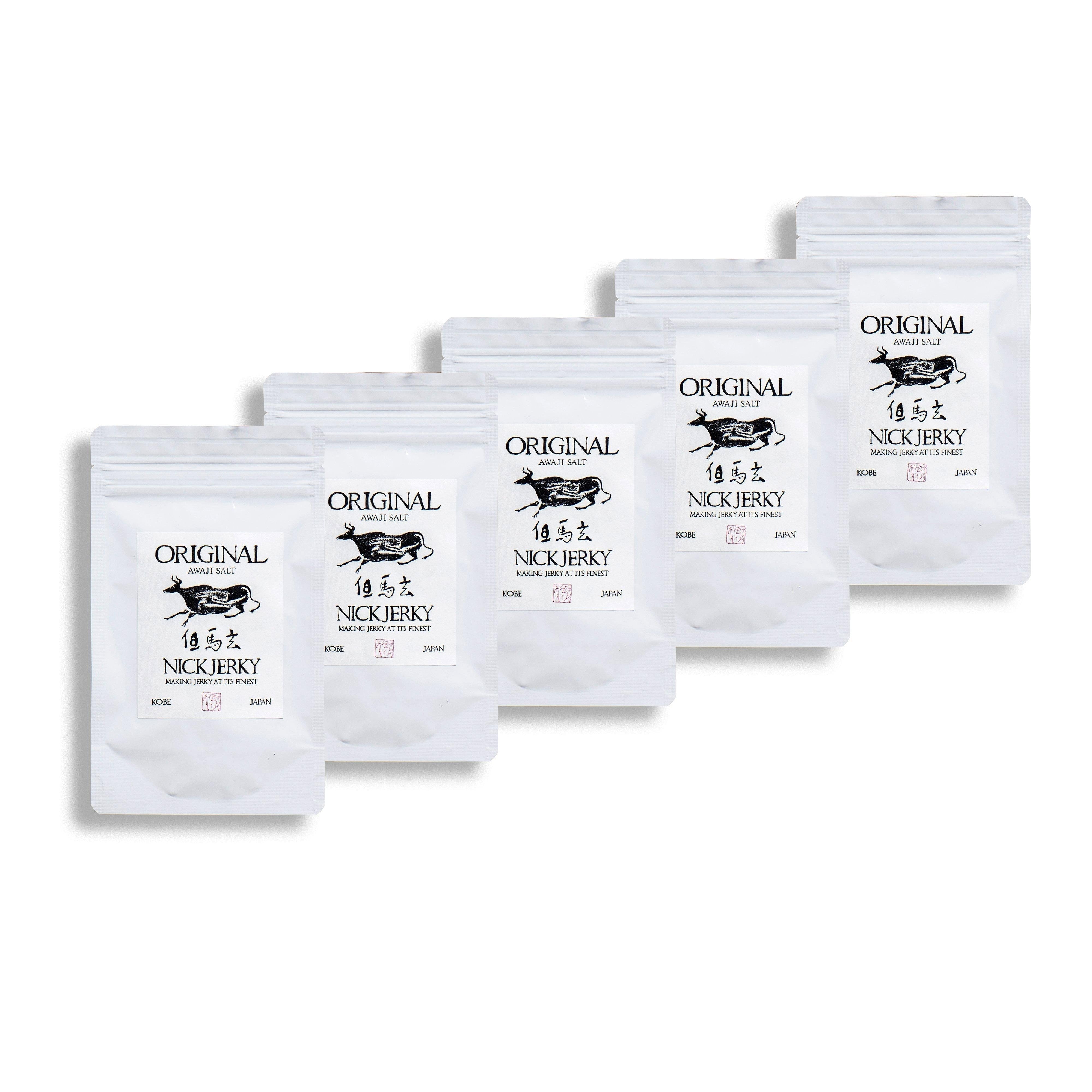 P-1-NICK-TAJJKY-1:5-Nick Wagyu Beef Jerky Japanese Tajima Beef Jerky (Pack of 5).jpg