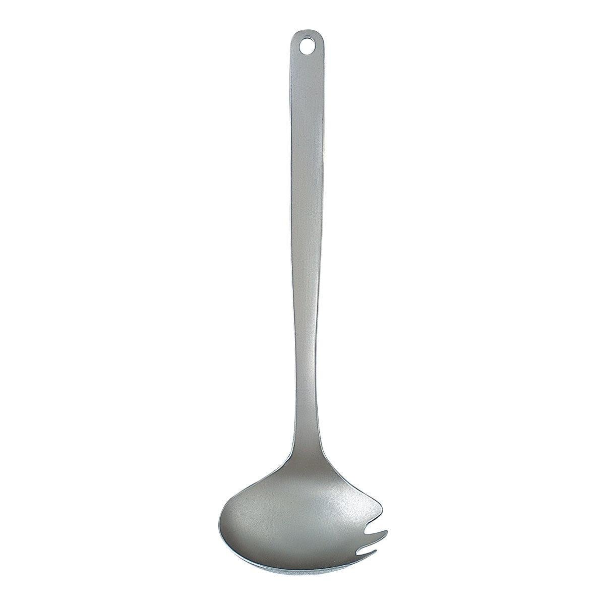 P-1-SORI-FRKLDL-288-Sori Yanagi Stainless Steel Fork Ladle 288mm.jpg