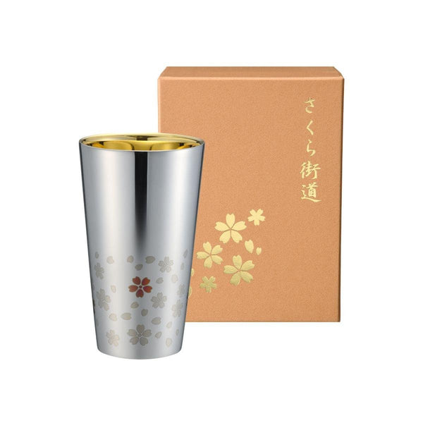 P-1-WAHE-TMBLSI-SM9704-Wahei Freiz Double Wall Tumbler Sakura Pattern Silver.jpg