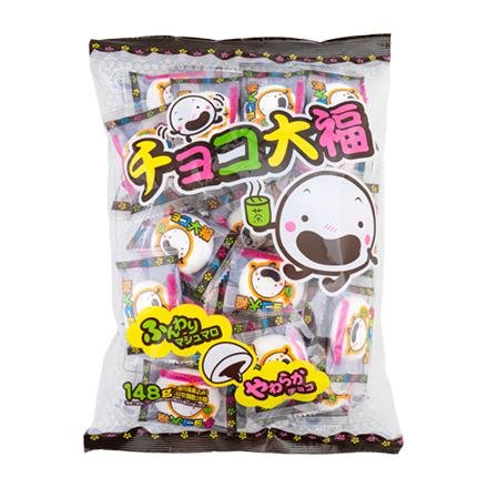P-1-YAOK-CHODFK-170-Yaokin Choco Daifuku Chocolate Filled Marshmallow Snack 148g.jpg