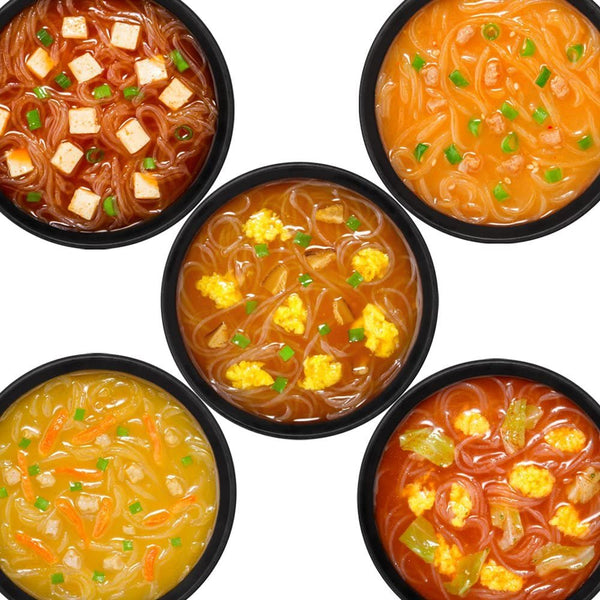 P-2-HKRI-HRUSUP-10-Hikari Miso Instant Hot and Spicy Harusame Soup Assortment 10 Packets.jpg