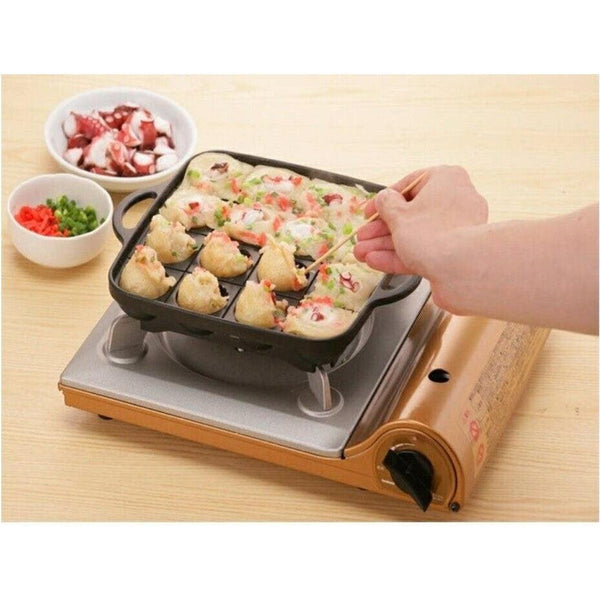 P-2-IKNG-TAKPAN-16-Ikenaga Cast Iron 16-Ball Takoyaki Pan (IH Compatible).jpg
