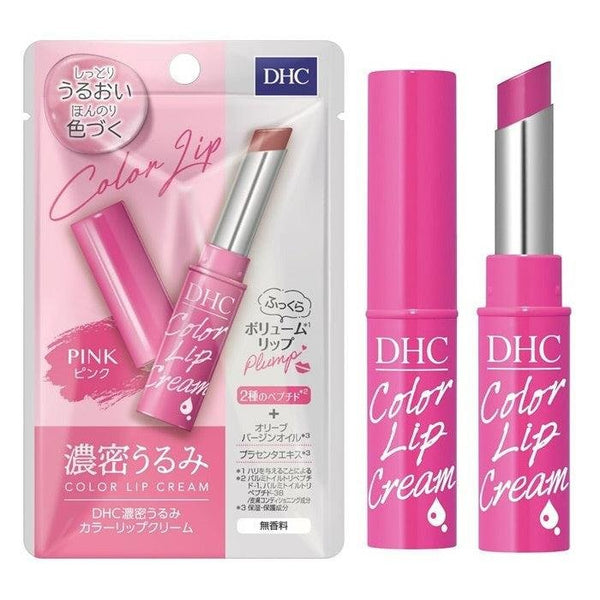 P-3-DHC-LIPCRM-PK1-DHC Color Lip Cream Unscented Natural Lipstick Pink 1.jpg