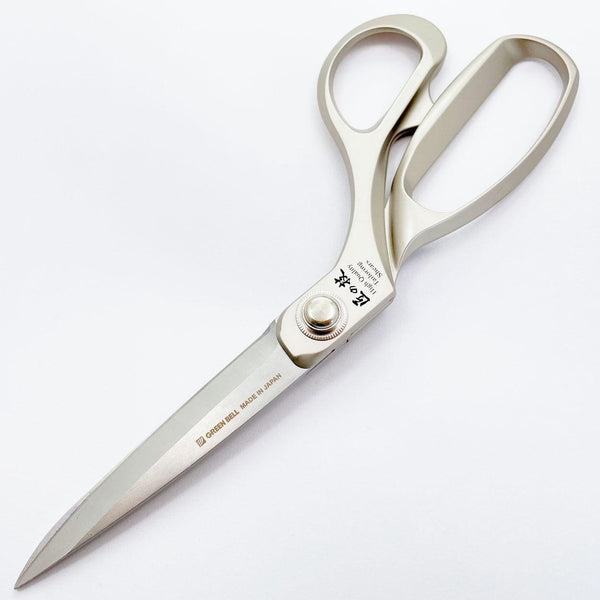P-3-GRNB-TAISHE-G5150-Green Bell Takuminowaza Artisan Made Stainless Steel Tailoring Shears.jpg