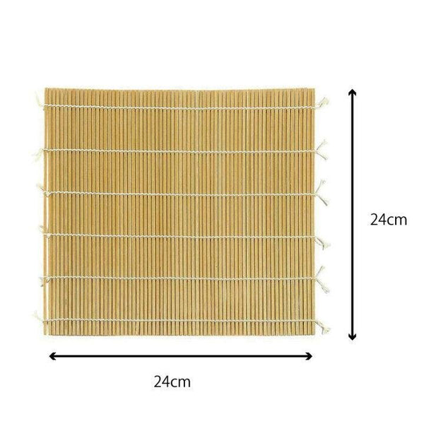 P-3-YCHT-BMBMAT-24-Natural Bamboo Sushi Rolling Mat (Made in Japan) 24cm.jpg
