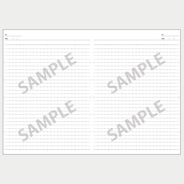 P-4-KKYO-LINNBK-3CATNX5-Kokuyo B5 Lined Notebook 7mm Horizontal Lined Paper with Dots (Set of 5).jpg