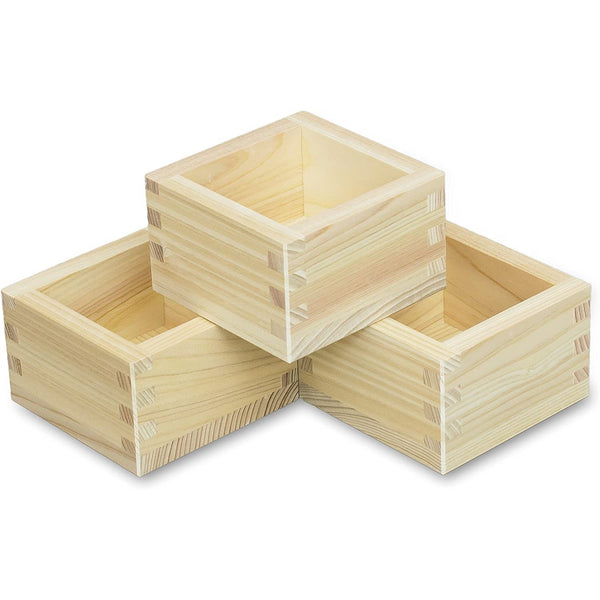 P-6-UMZW-MSUCUP-1G-Umezawa Hinoki Cypress Masu Cup (Japanese Wooden Sake Box) 1 Gou.jpg