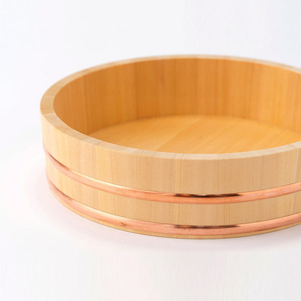P-6-UMZW-SAWOKE-36-Umezawa Sawara Cypress Hangiri (Wooden Sushi Oke Bowl) 36cm.jpg
