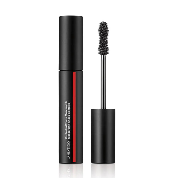 Encre mascara noire Shiseido Controlled Chaos, volumisante, résistante aux taches, 9 g