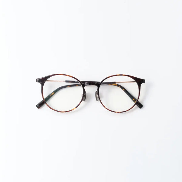 UV & Infrared Protection Large Lens Fashion Eyeglasses Tortoiseshell