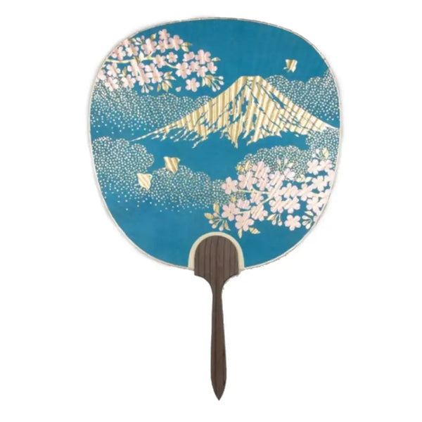 Uchiwa-Non-Folding-Paper-Fan-Foil-Stamped-Mount-Fuji-and-Sakura-1-2026-05-11T06:49:39.416Z.webp
